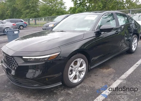 2025 Honda Accord Lx из США, поврежденный, VIN 1HGCY1F29SA009248